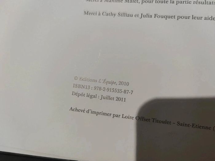 Livre l'équipe /la grande histoire du rugby - photo numéro 7