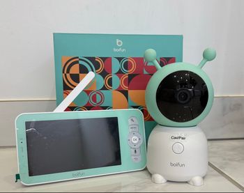 Babyphone écoute-bébé Boifun Baby 6T. État neuf, protection sur l’écran.