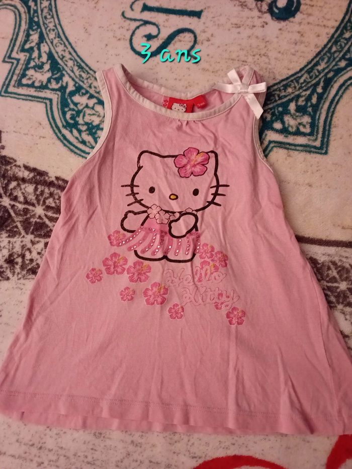 Débardeur Hello Kitty en 3 ans