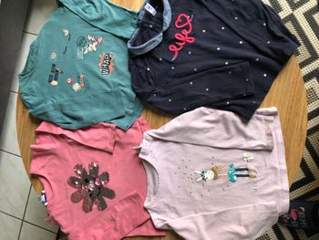Lot de 4 t-shirt manches longues