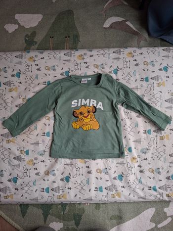 Tee-shirt bébé garçon 18mois Simba