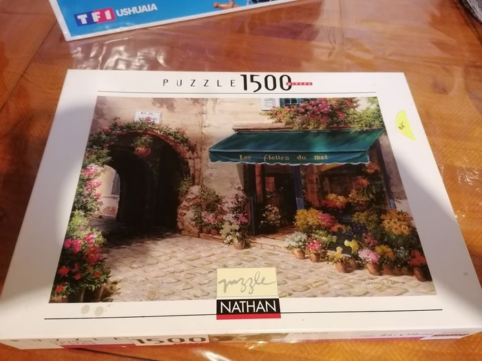2 puzzles 1000 et 1500 pieces Nathan - photo numéro 2