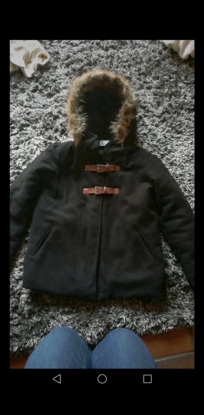 Manteau capuche