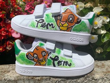 Basket Customisées Roi Lion