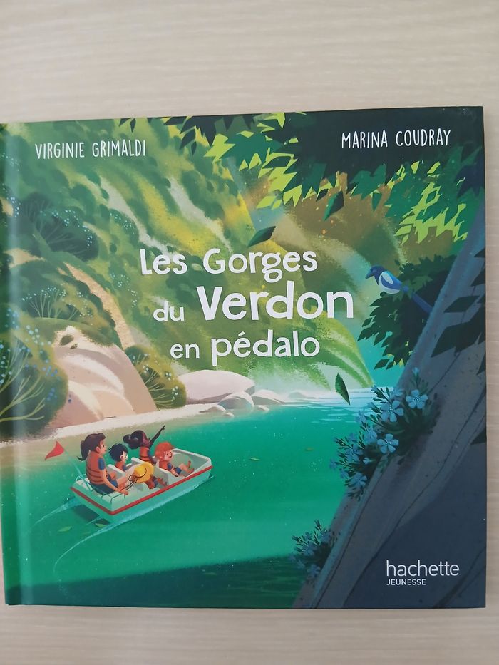 Livre d histoire pour enfants les gorges du verdon en pedalo - photo numéro 4