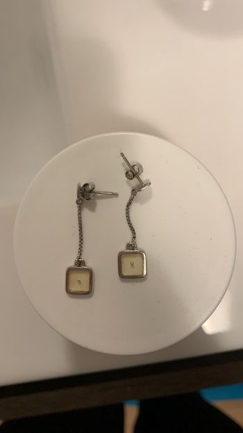 Boucles d’oreilles en argent