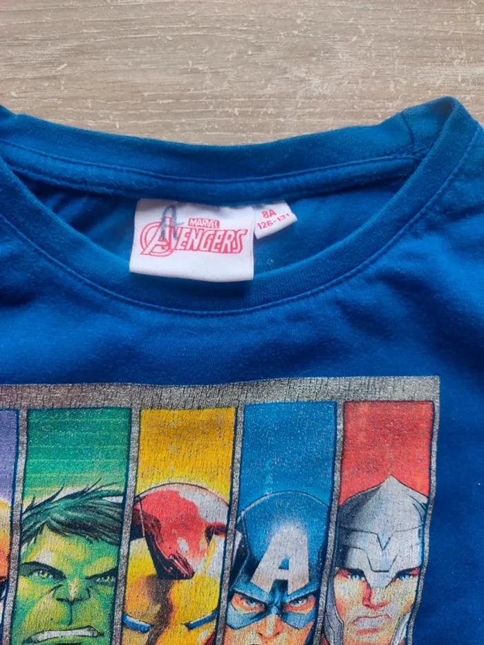 Tee-shirt Avengers 8 ans - photo numéro 2