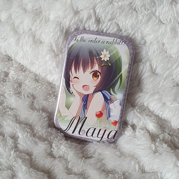 Maya manga is the order a rabbit badge goodies japon