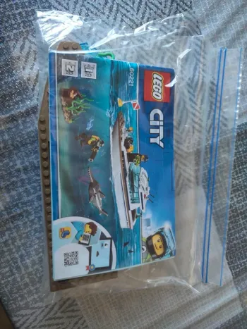 Lego 60221 le yacht de plongée
