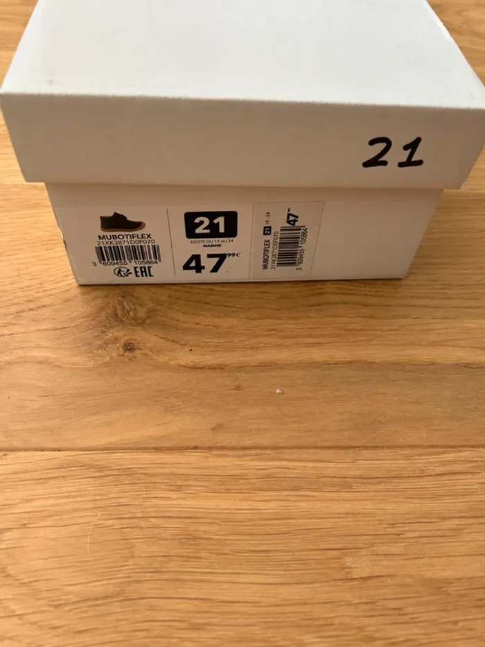 Chaussures DPAM garçon taille 21 - photo numéro 10