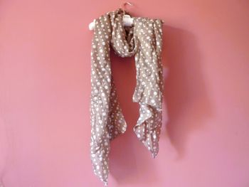 Foulard étole femme H&M accessoire mode à pois TBE