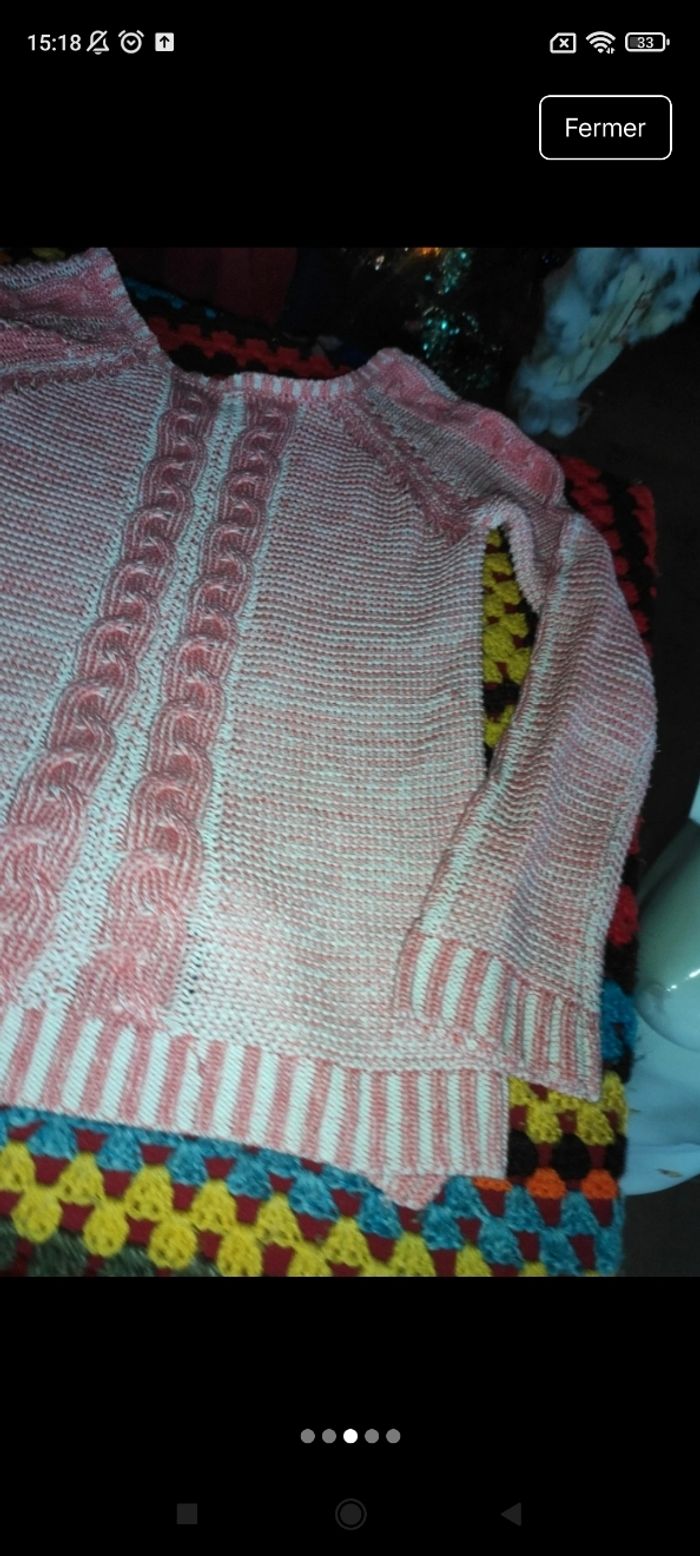 Très beau pull fille e8 - photo numéro 5