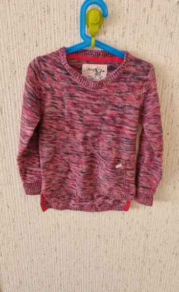 Pull rose violet taille 6 ans complices