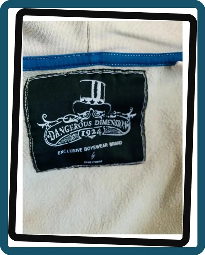 Sweat à capuche et fermeture  zip C&A pour ado ou homme T/M(170/176) - photo numéro 5