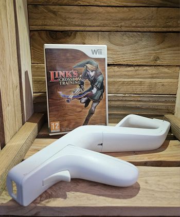 Nintendo Wii # Link's Crossbow Training + Fusil Zapper #