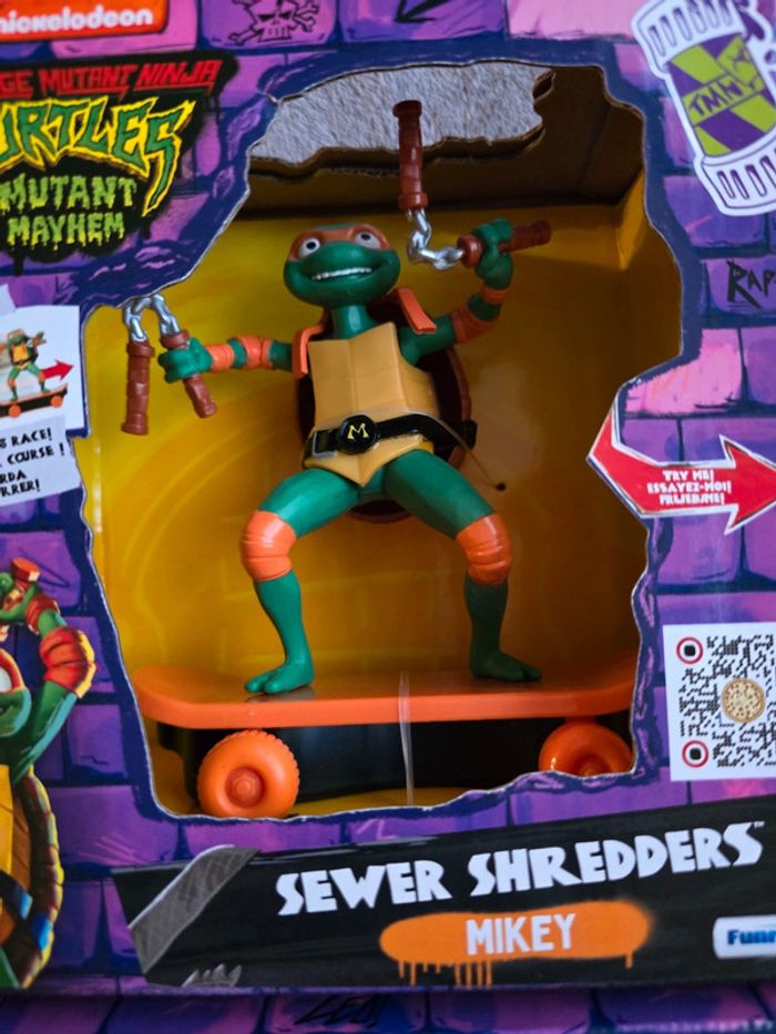 Lot de 4 tortues ninja articulée - photo numéro 9