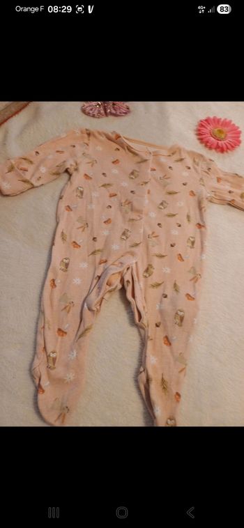 Pyjama bébé taille 3 mois