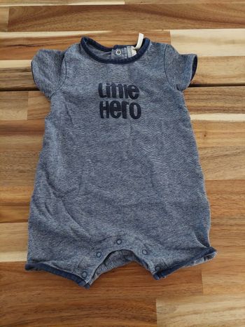 Lot de 2 grenouillères 6 mois