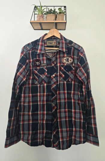 Chemise a carreaux Kaporal taille XL