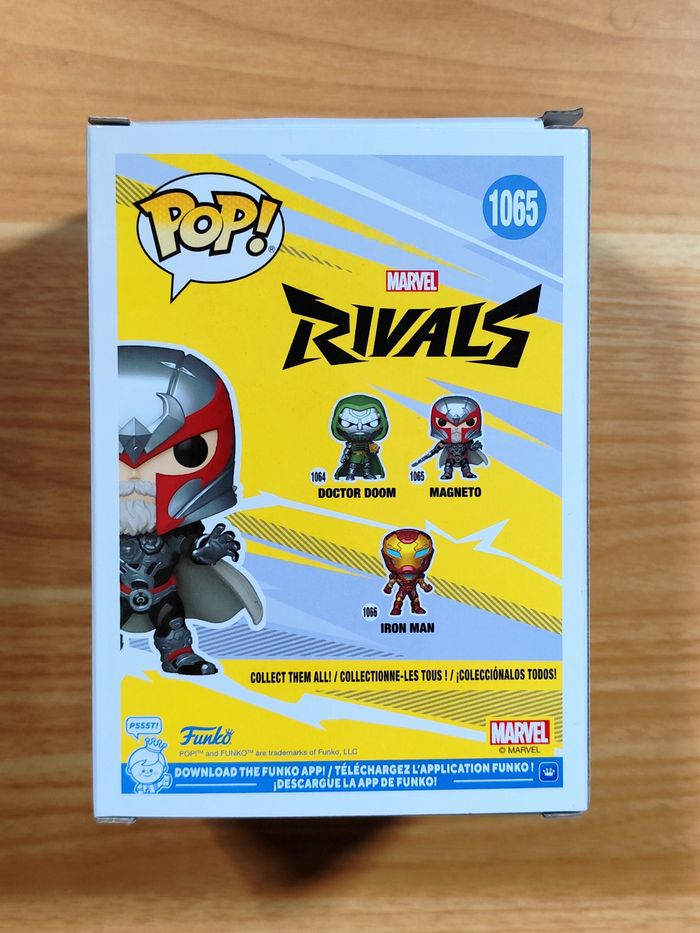Funko Pop! Marvel Rivals Magneto 1065 - Tête Oscillante Bobblehead - photo numéro 3