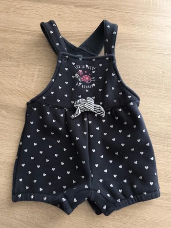 Combishort terre de marins coeurs 6 mois intérieur chaud