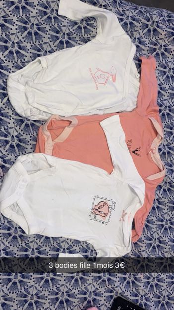 Vêtement bébé 1mois