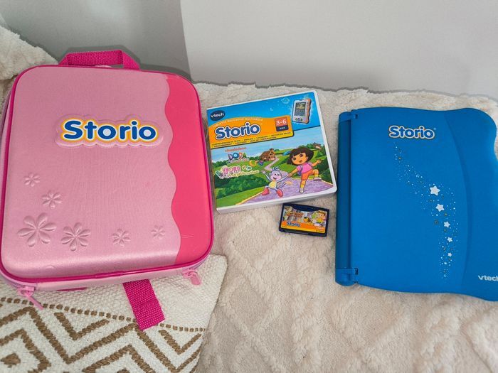 Tablette éducative storio vtech jeux sac