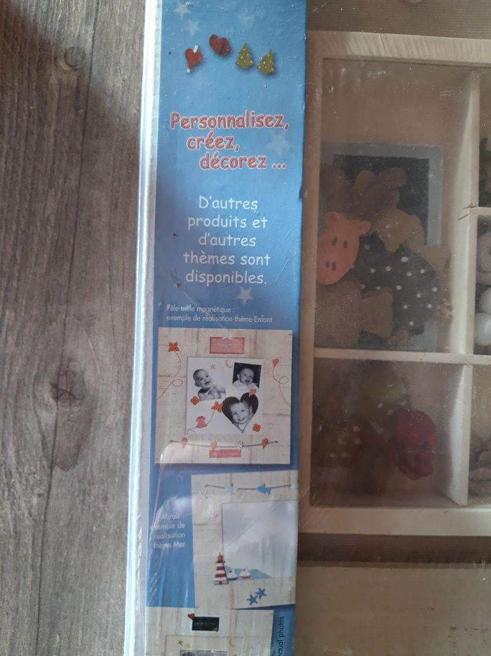 Pele mêle magnétique thème montagne - photo numéro 2