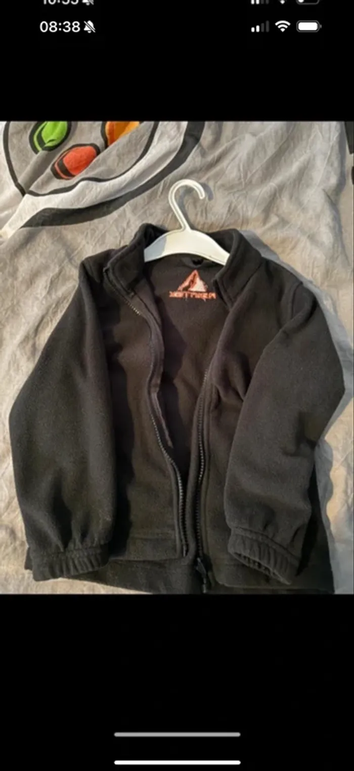 Veste de pluie enfant taille 110 2 en1 - photo numéro 2