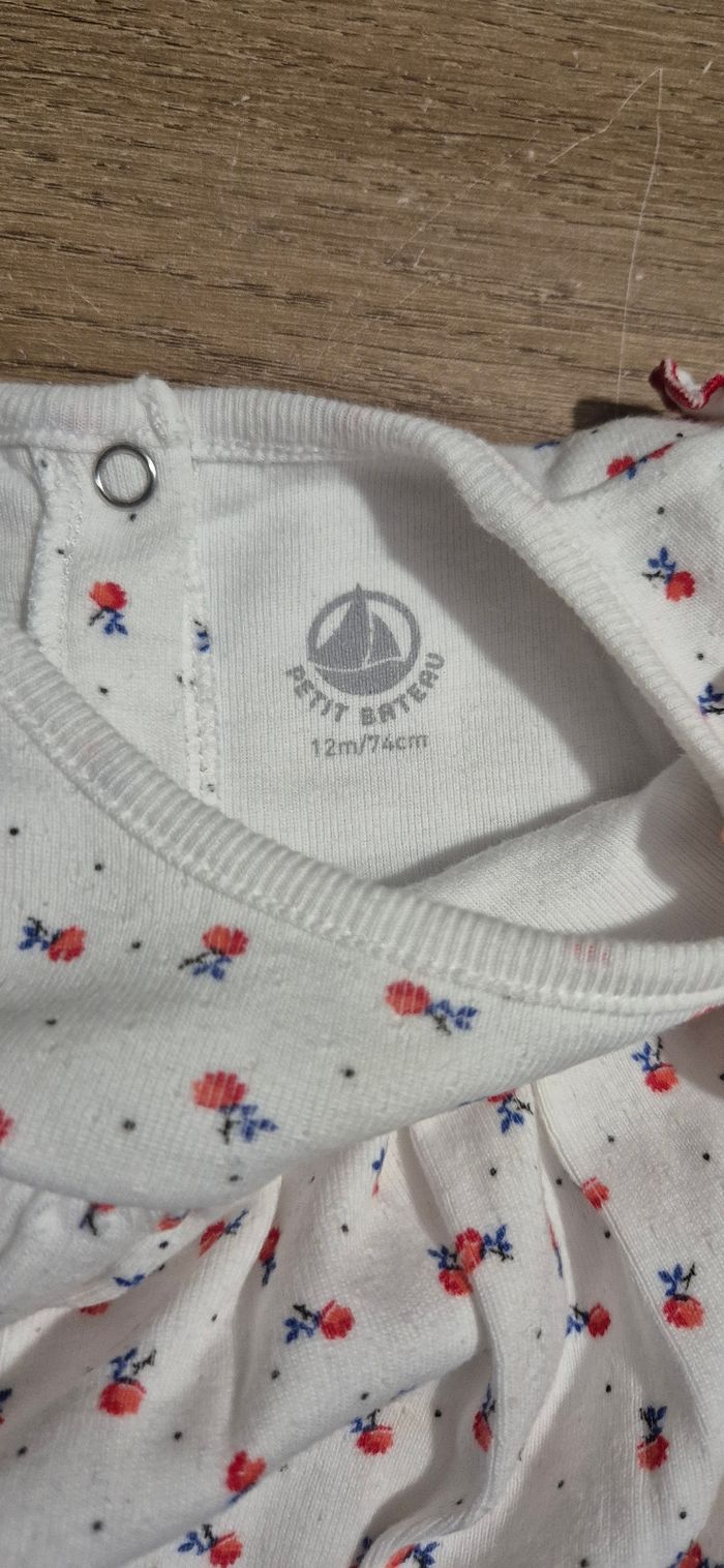 Bodie robe Petit Bateau 12 mois 🌸 - photo numéro 7