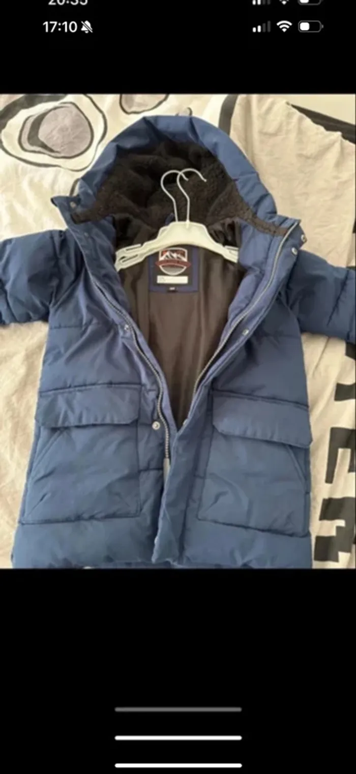 Manteau  d’ hiver pour garçon taille 104 - photo numéro 2