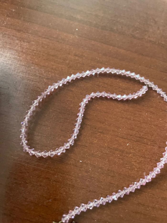 Collier perle sarowski - photo numéro 3