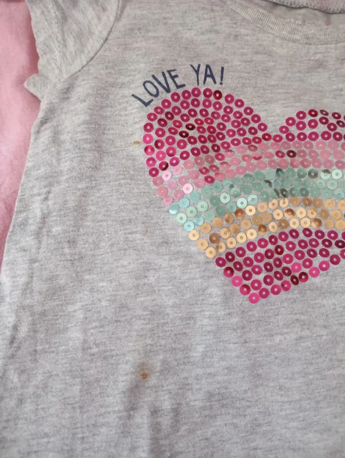 Lot de 3 tee shirt 9 mois - photo numéro 3