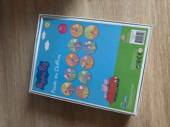Peppa piG le puzzle des chiffres de 1 à 10 - photo numéro 3