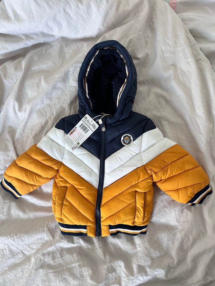 Doudoune intérieur fausse fourrure 12 mois