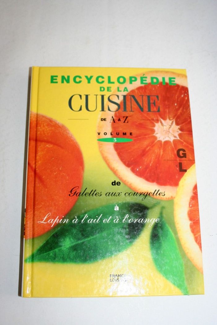 Encyclopédie de la cuisine Volume 5 de France Loisirs