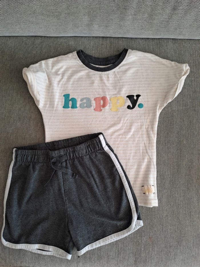 Ensemble short et tee shirt - photo numéro 2