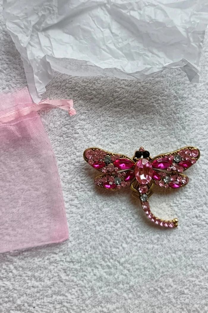 bijou broche libellule NEUF - photo numéro 2