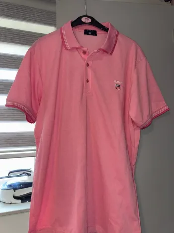 Polos rose pour homme taille xl