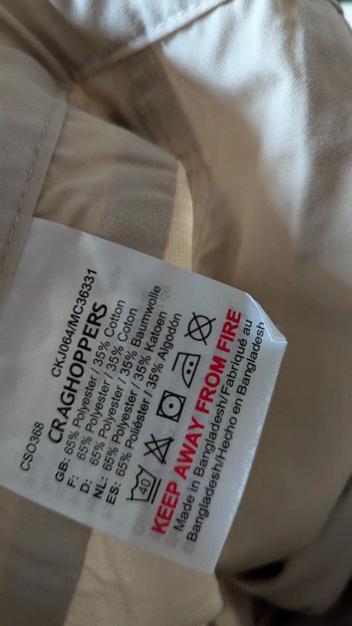 Pantalon/ Pantacourt unisexe de randonnée Craghoppers 9-10 ans - photo numéro 11