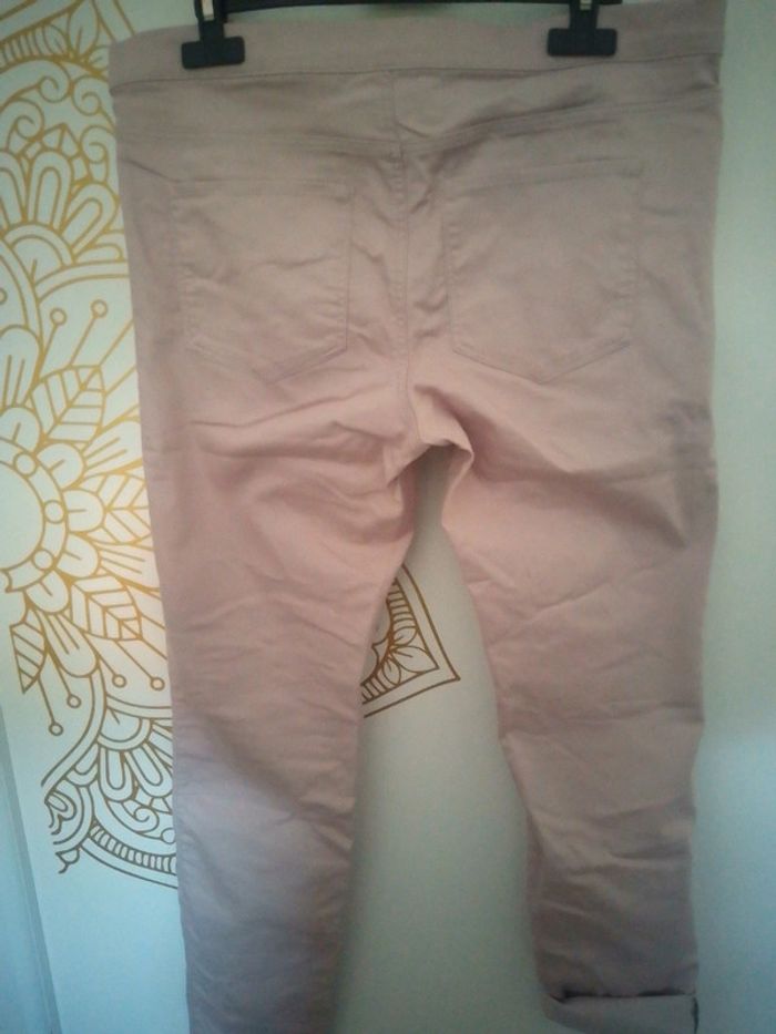 Pantalon rose pastel  taille 44 - photo numéro 3