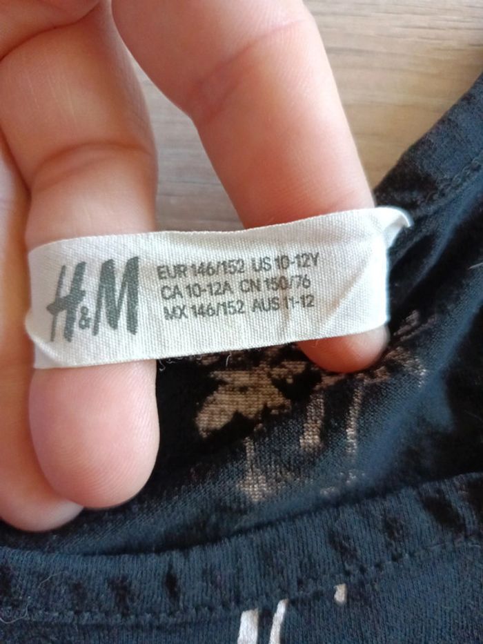 92. Top H&M 146-152 10-12ans - photo numéro 3