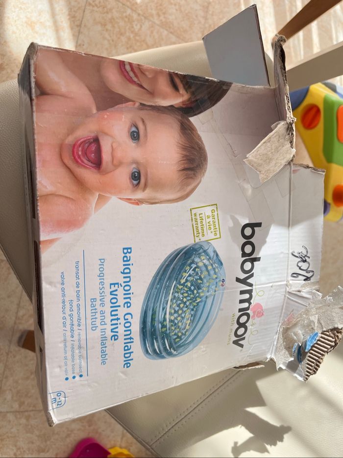 Baignoire gonflable évolutive Babymoov