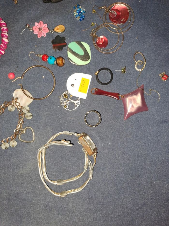 Lots de bijoux fantaisie à transformer - photo numéro 5