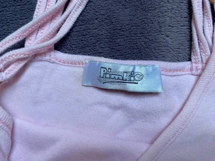2 hauts taille M rose pimkie - photo numéro 3