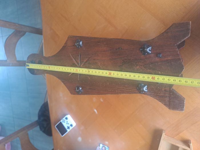 Porte journaux vintage En bois - photo numéro 7