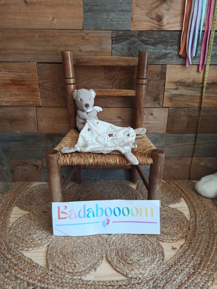 Doudou ours pommette be