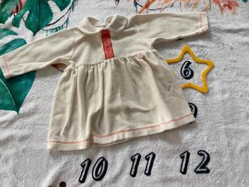 Robe velours 6 mois