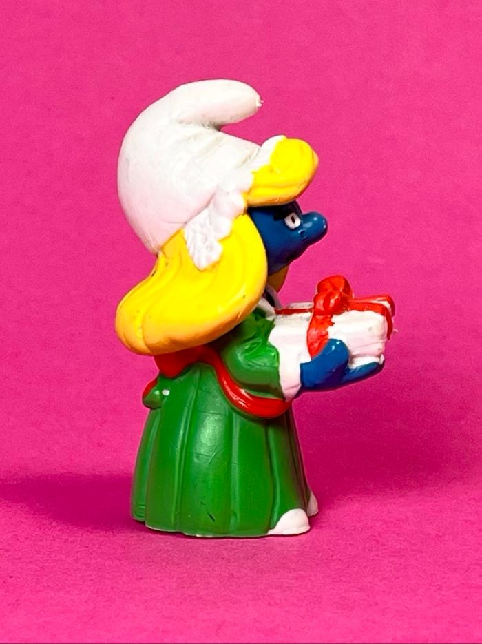 Figurine Schtroumpfette vintage : Schleich / Applause 1984 - photo numéro 6