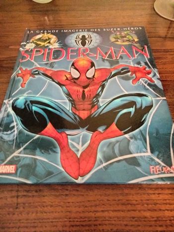Livre spiderman grande imagerie des super héros Fleurus